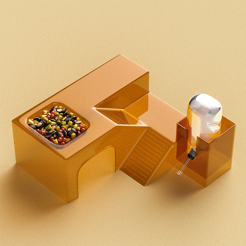 반투명 올인원 계단 은신처